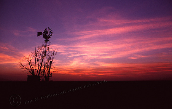 Windmill at Sunset, FA