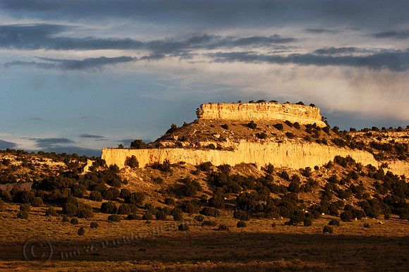 Battleship Mountain & Clouds, FA